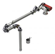 Top loading arm