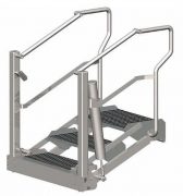 Cầu thang lật 3 bậc thủy lực